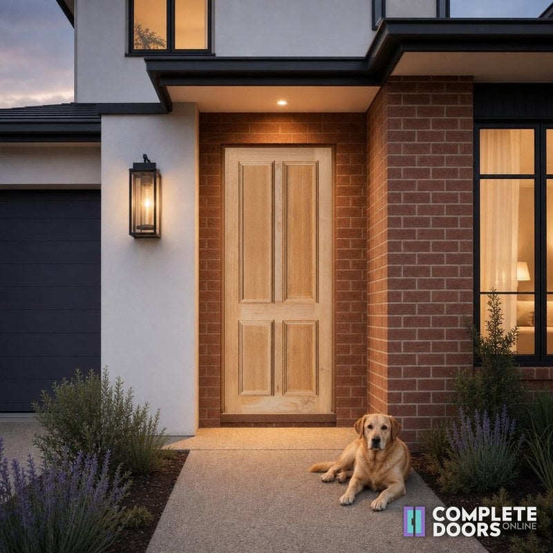 Crown Doors BAL Colonial External Facade