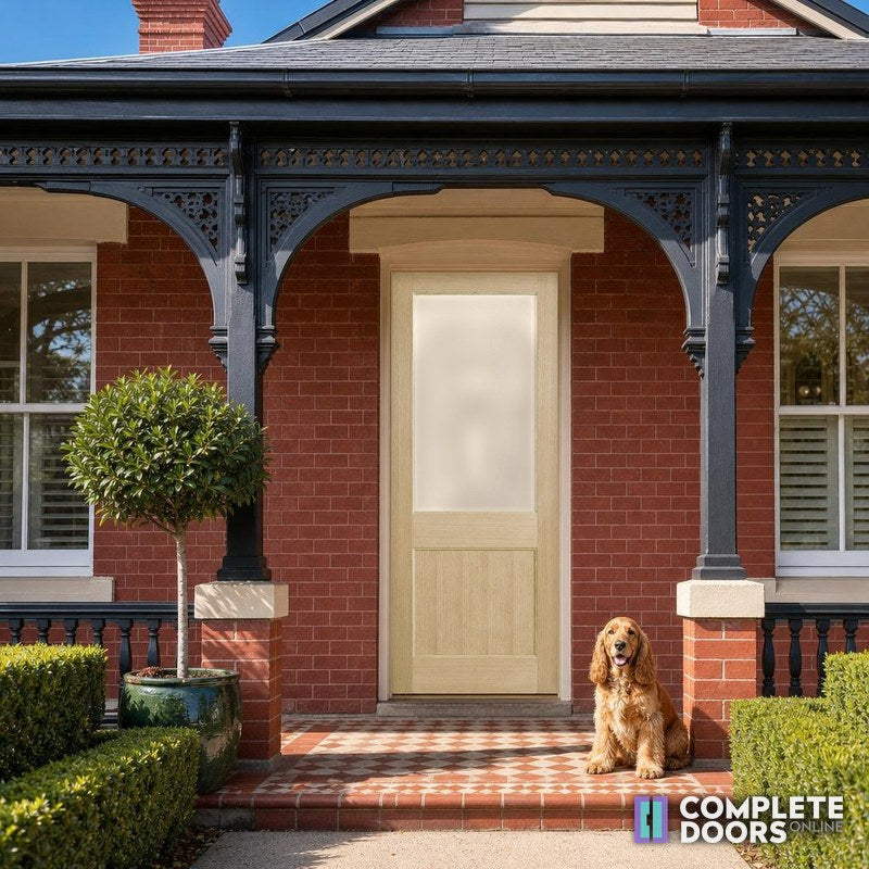 Corinthian Doors Blonde Oak External Facade