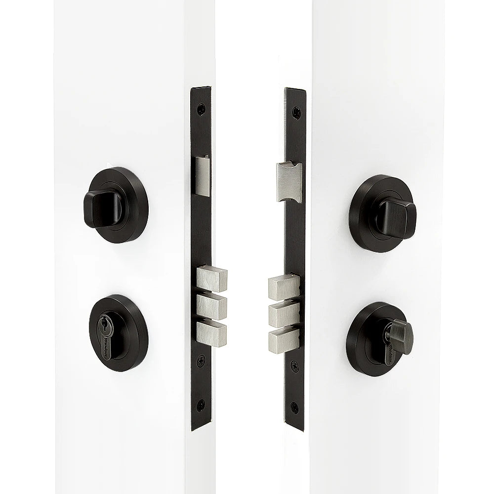 Round Double Turn Lock Kit