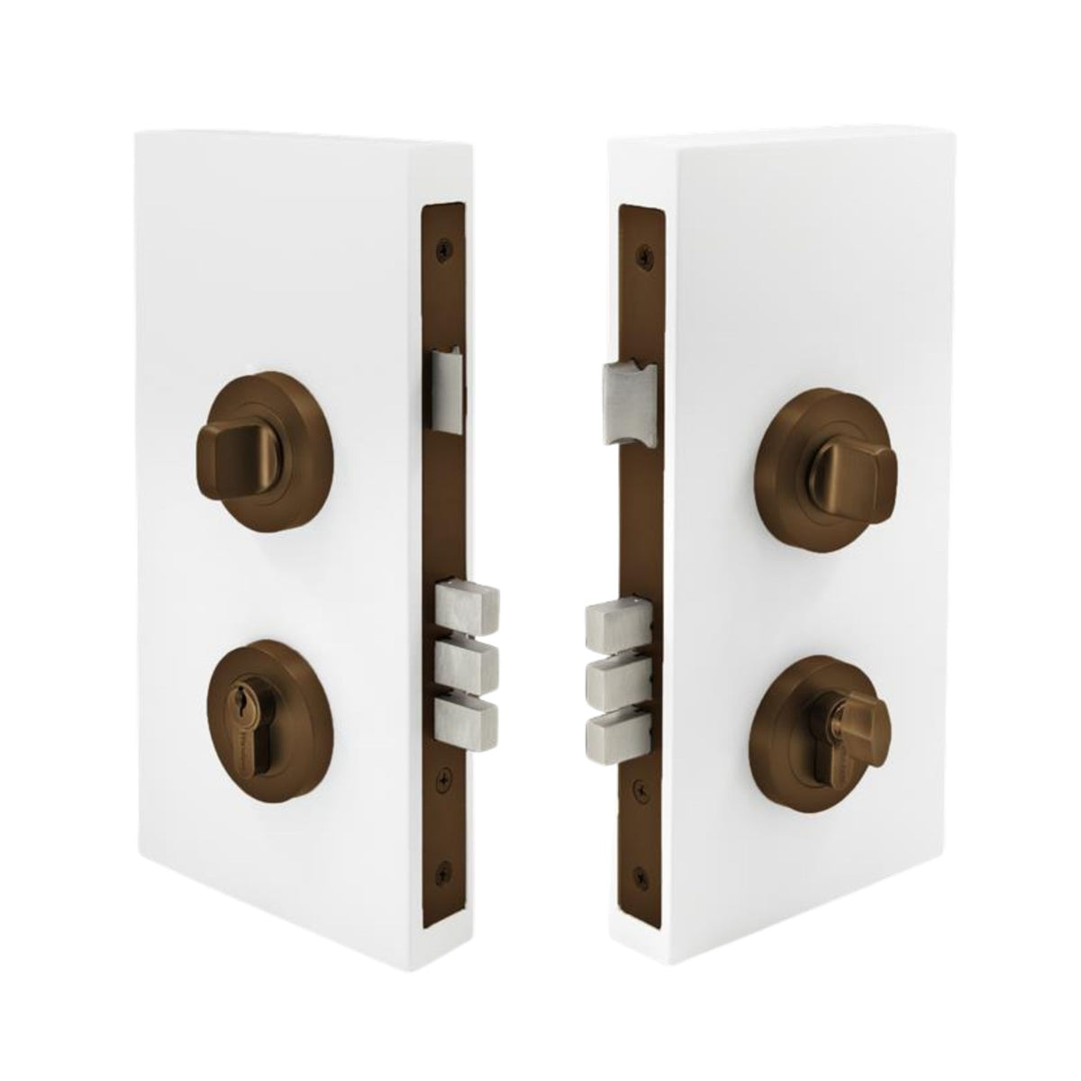 Zanda Round Double Turn Lock Kit