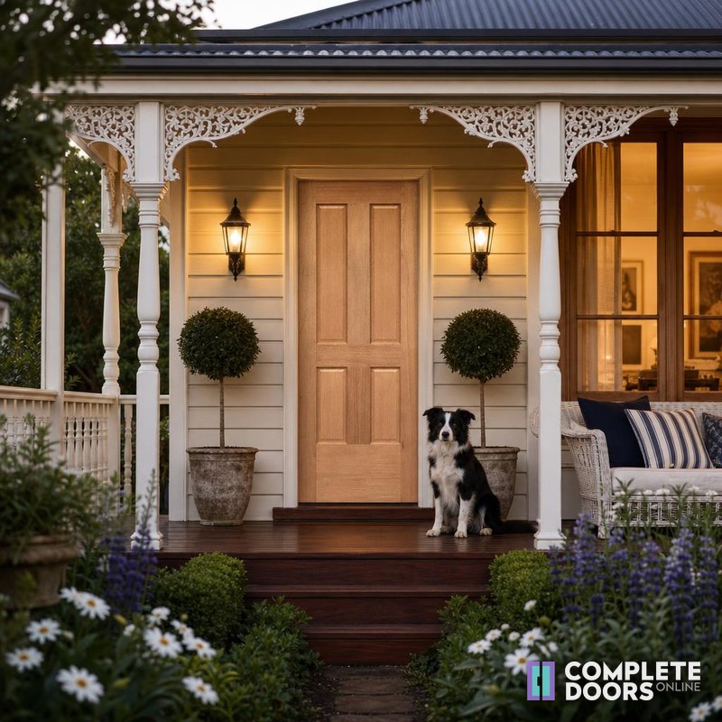 Crown Doors Colonial 4P External Facade
