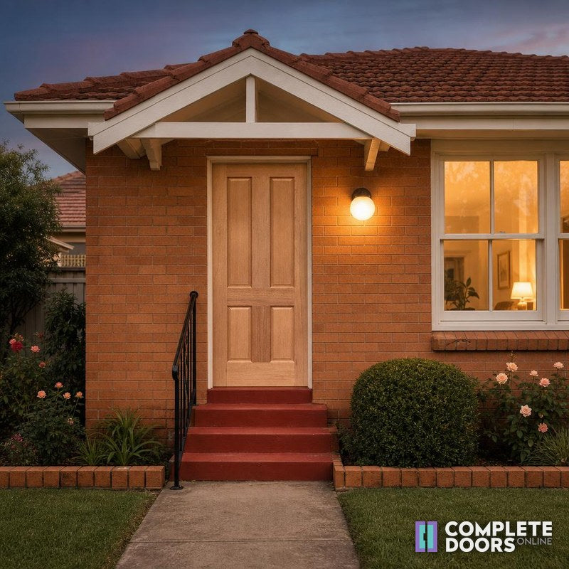 Crown Doors Colonial 4P External Facade