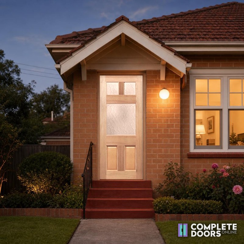 Crown Doors Federation Flat External Facade
