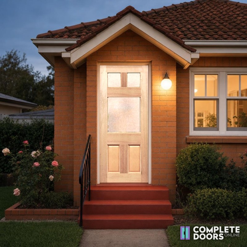 Crown Doors Federation Flat External Facade