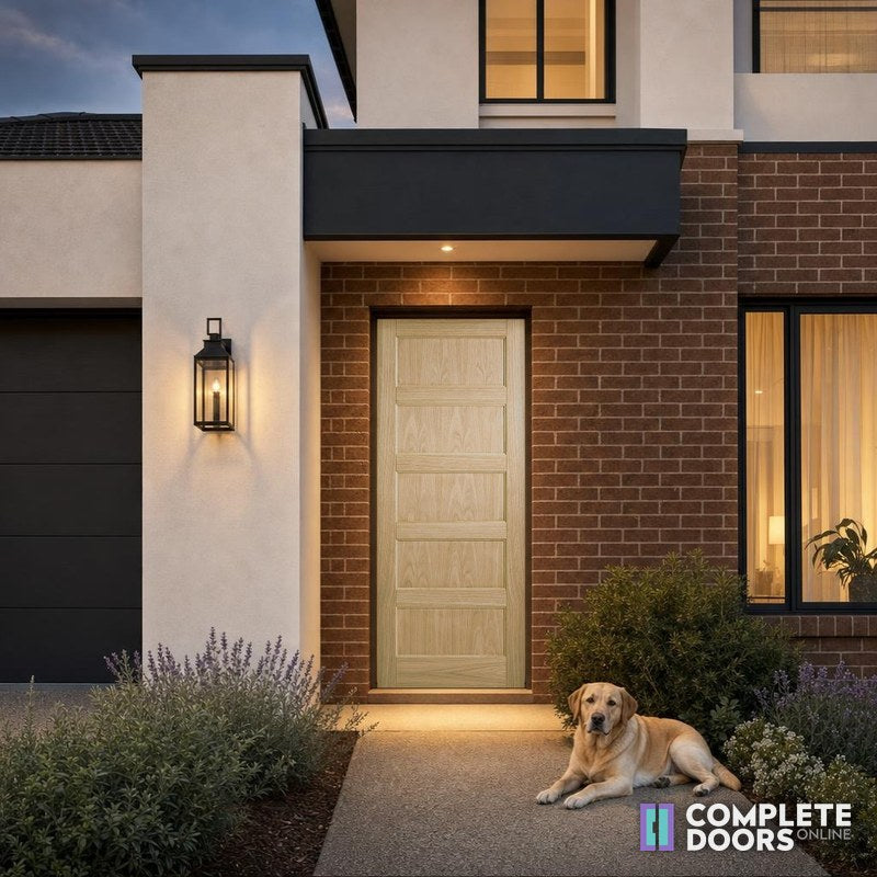 Corinthian Doors Corinthian Blonde External Facade