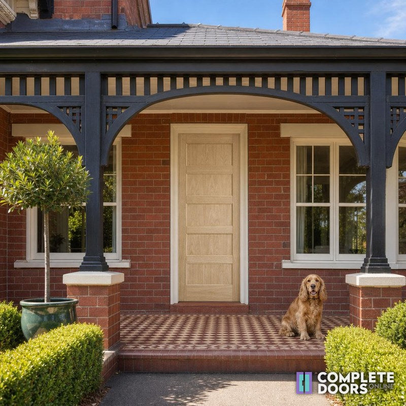 Corinthian Doors Corinthian Blonde External Facade