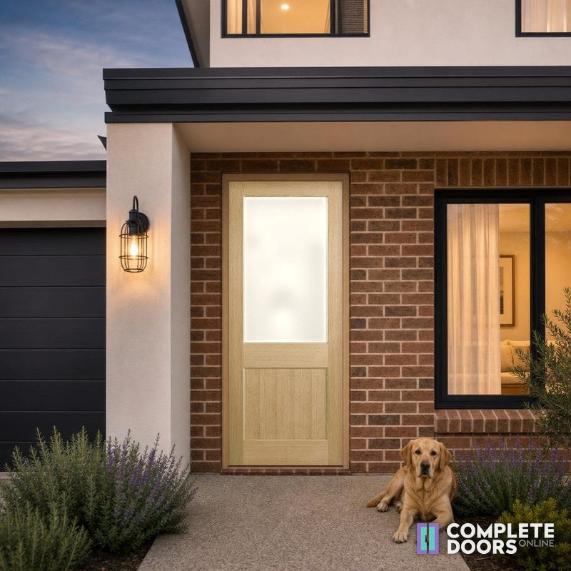 Corinthian Doors Corinthian Blonde External Facade