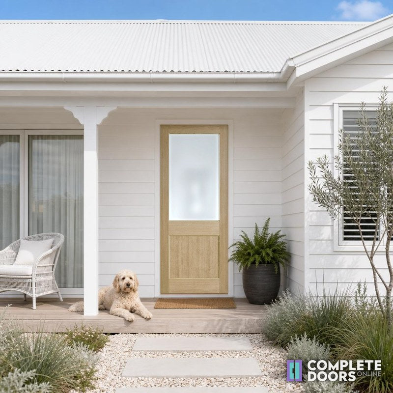 Corinthian Doors Corinthian Blonde External Facade