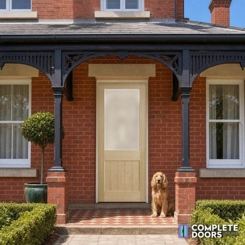 Corinthian Doors Corinthian Blonde External Facade