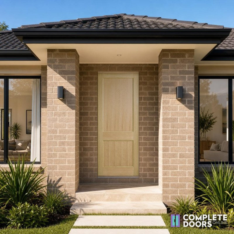 Corinthian Doors Corinthian Blonde External Facade