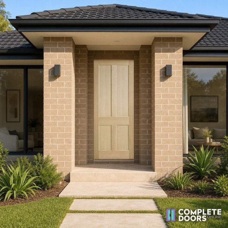 Corinthian Doors Corinthian Blonde External Facade