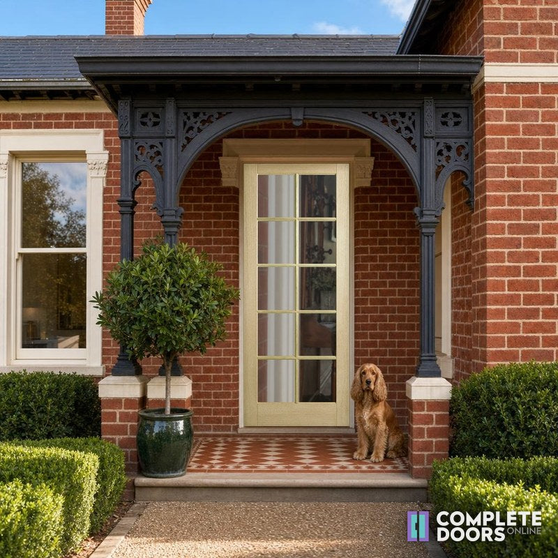 Corinthian Doors Corinthian Blonde External Facade