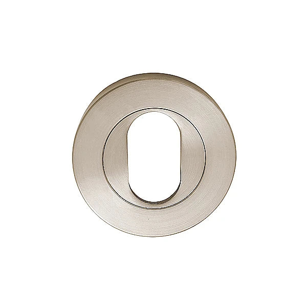 Astron Round Oval Euro Escutcheon - 55mm