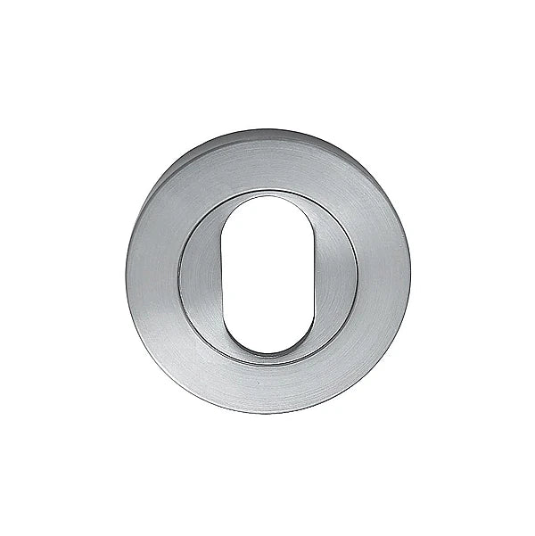 Astron Round Oval Euro Escutcheon - 55mm