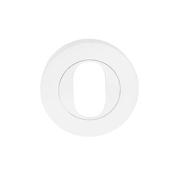Astron Round Oval Euro Escutcheon - 55mm