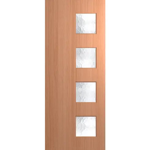 Newington XN7 - Sliced Pacific Maple - Cathedral Glass