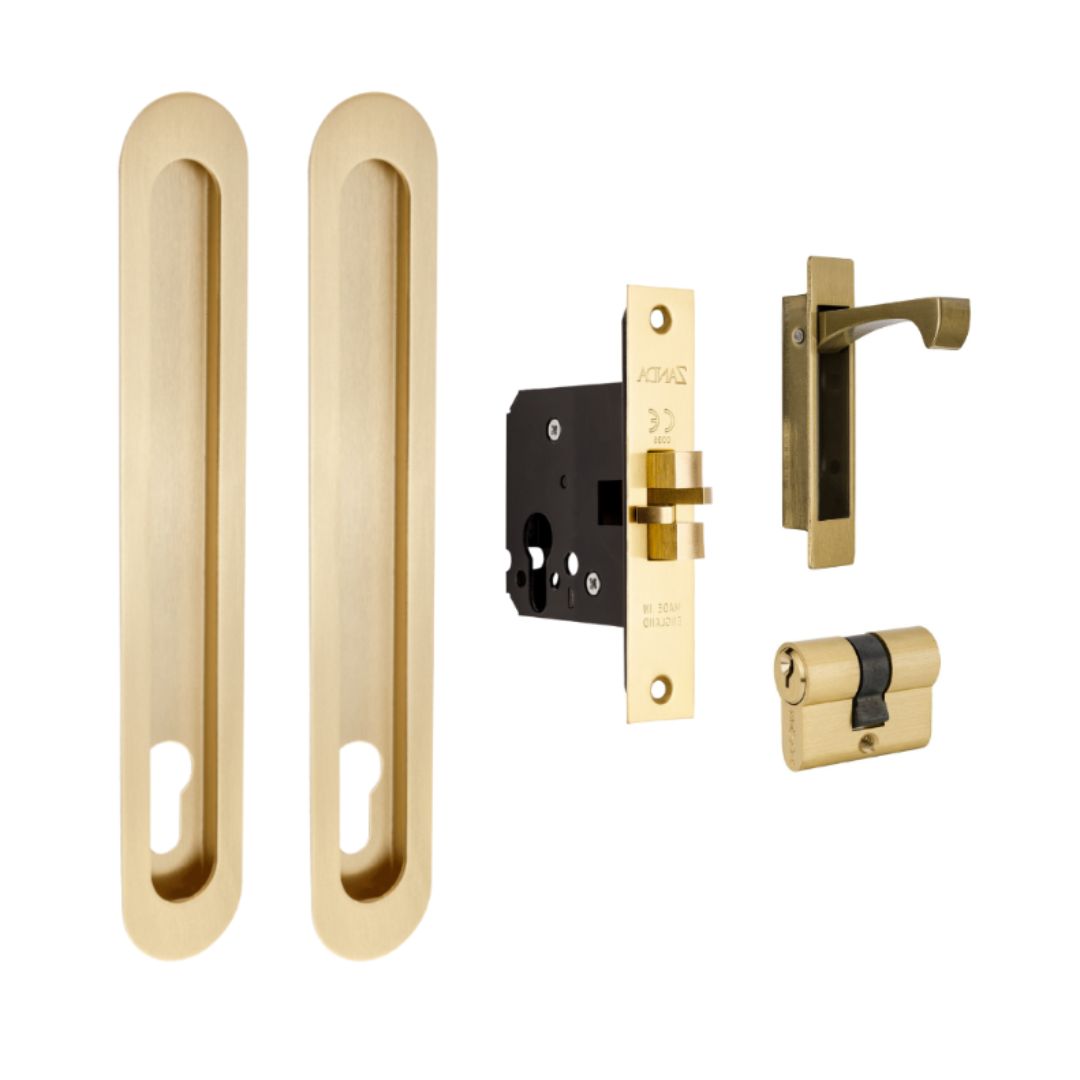 Duke Flush Pull Lock Kit