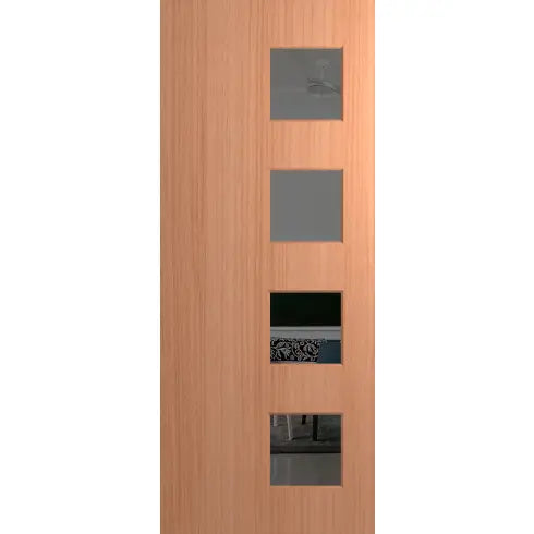 Newington XN7 - Sliced Pacific Maple - Grey Tint Glass