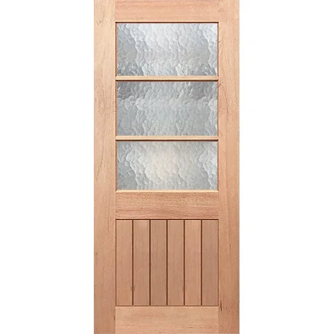 Half French 3L-VGroove Internal - Toughened Cathedral