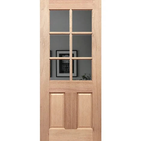 Half French 6L2P Entrance - Laminated Grey