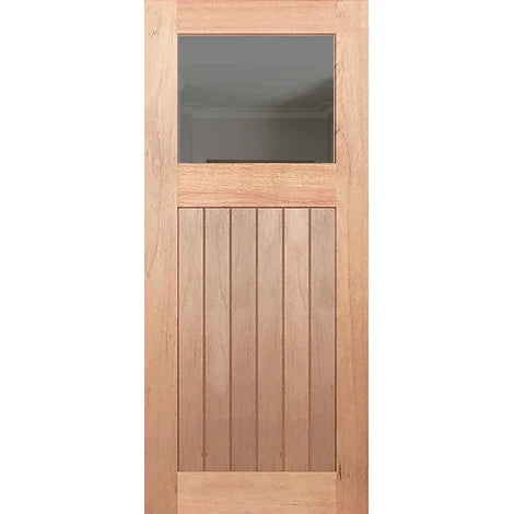 Hampton-1G-VGroove Entrance - Laminated Grey