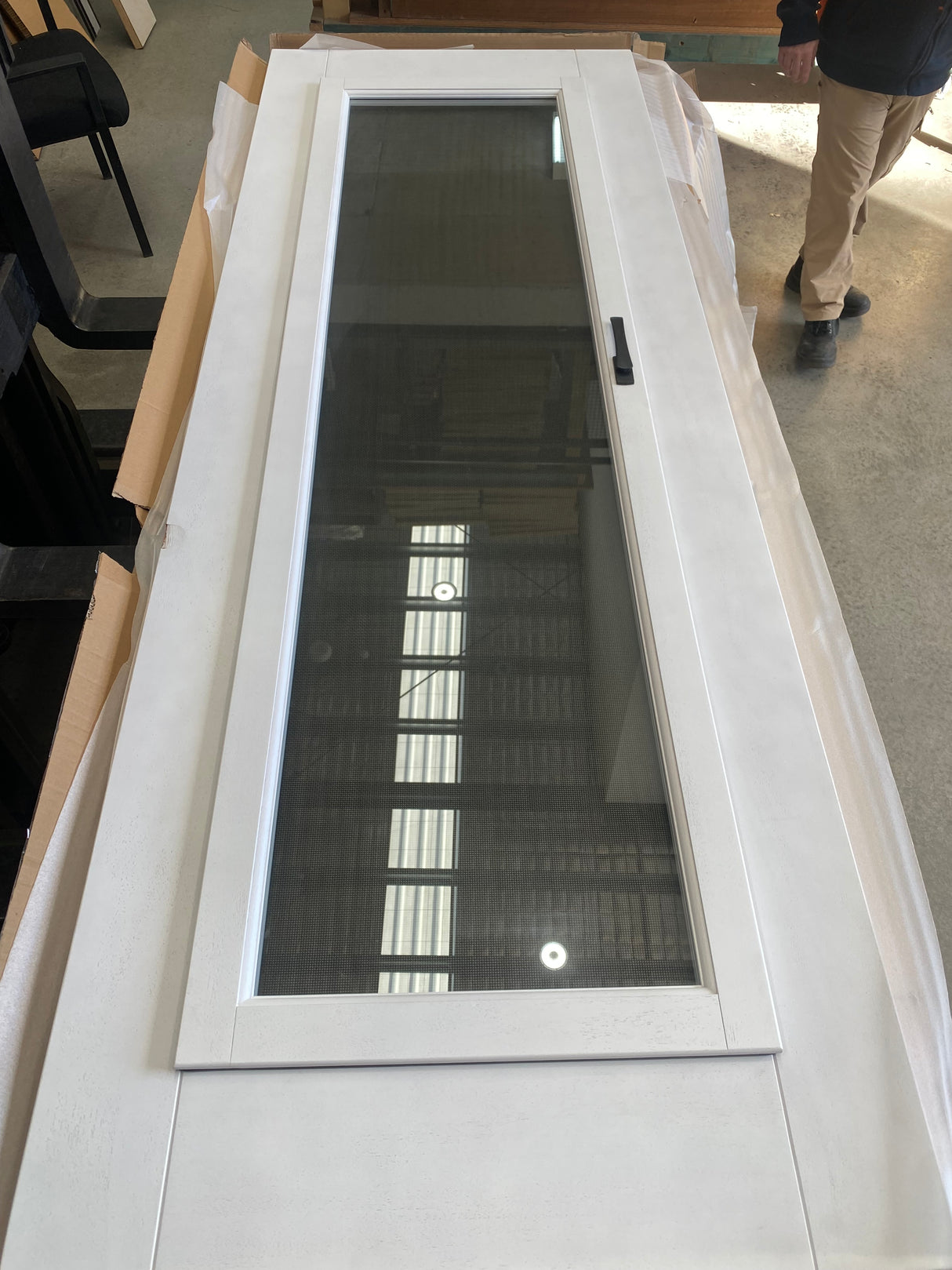 Riviera 2-In-1 Engineered Timber Entrance Door | Bay Solutions - Clearance