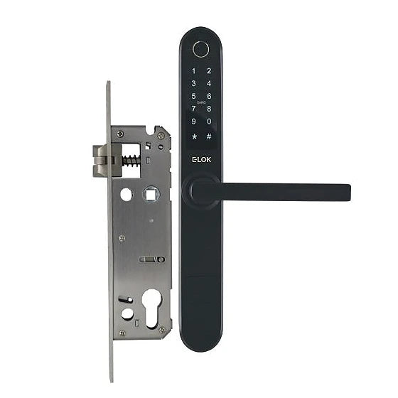 E-LOK 707 Slimline Digital Lockset 60mm Black