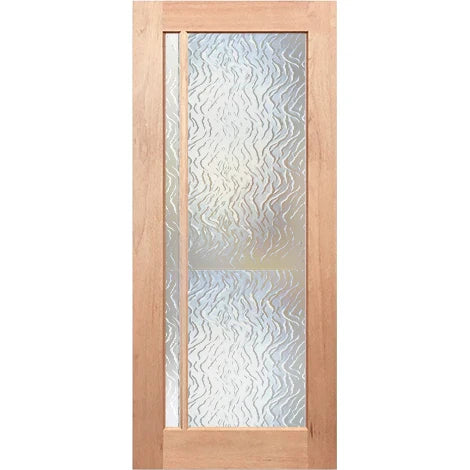 CD-1S Modern Entrance - Toughened Flame