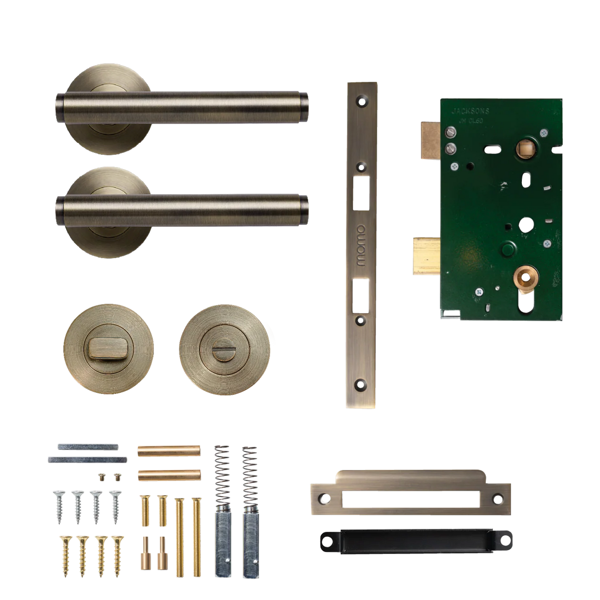 Bellevue Solid Brass Lever Set