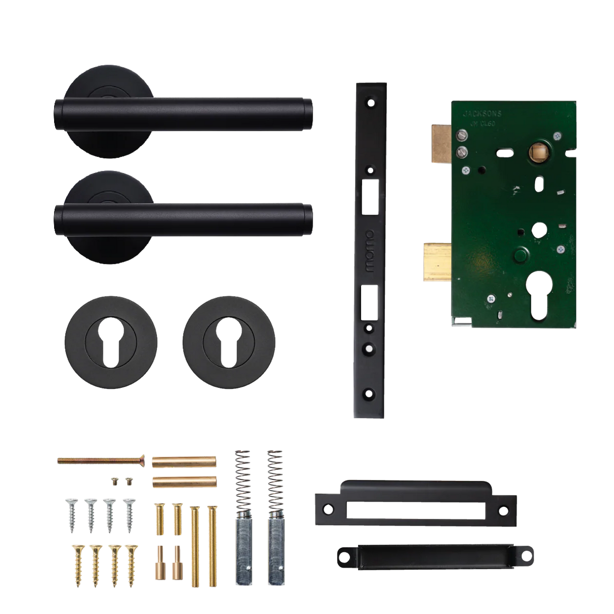 Bellevue Solid Brass Lever Set