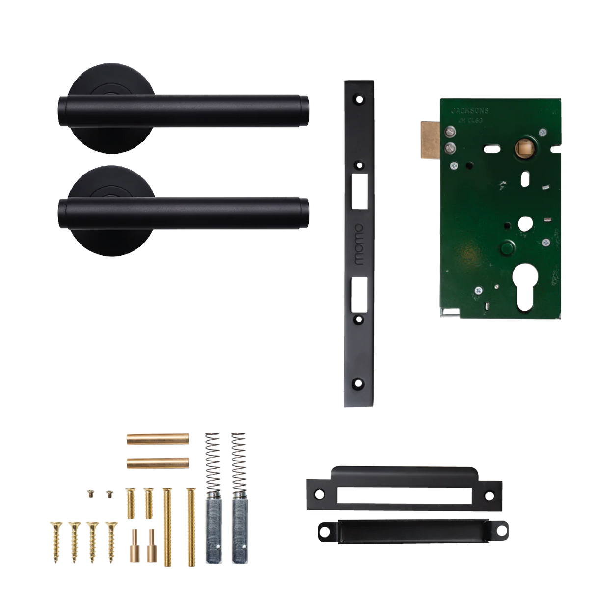 Bellevue Solid Brass Lever Set