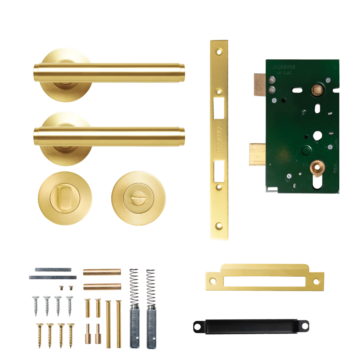 Bellevue Solid Brass Lever Set