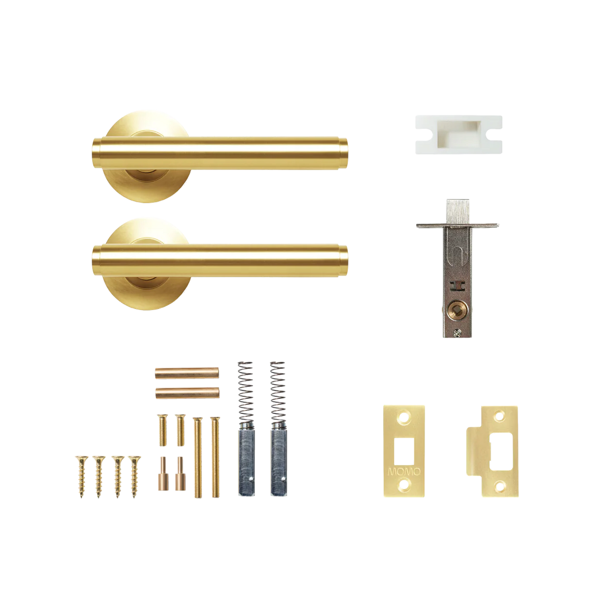 Bellevue Solid Brass Lever Set
