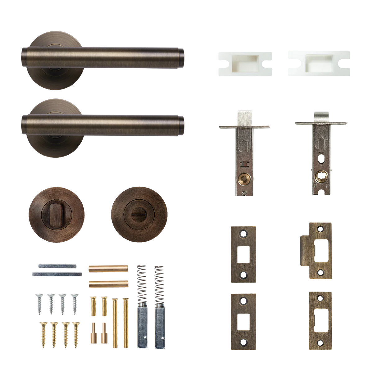 Bellevue Solid Brass Lever Set