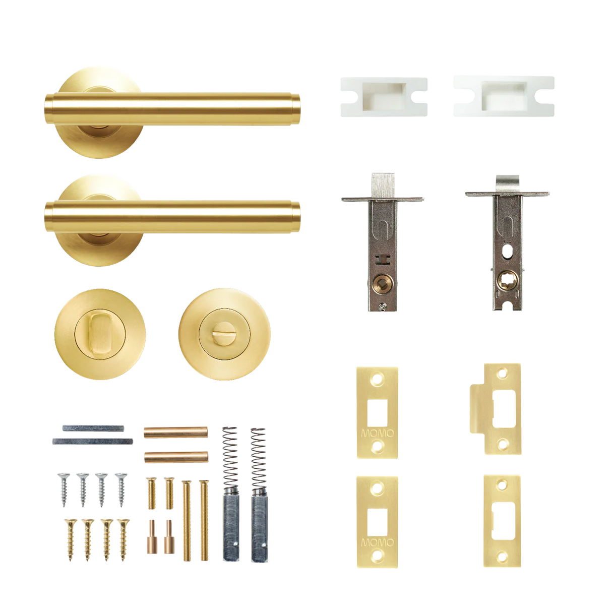Bellevue Solid Brass Lever Set