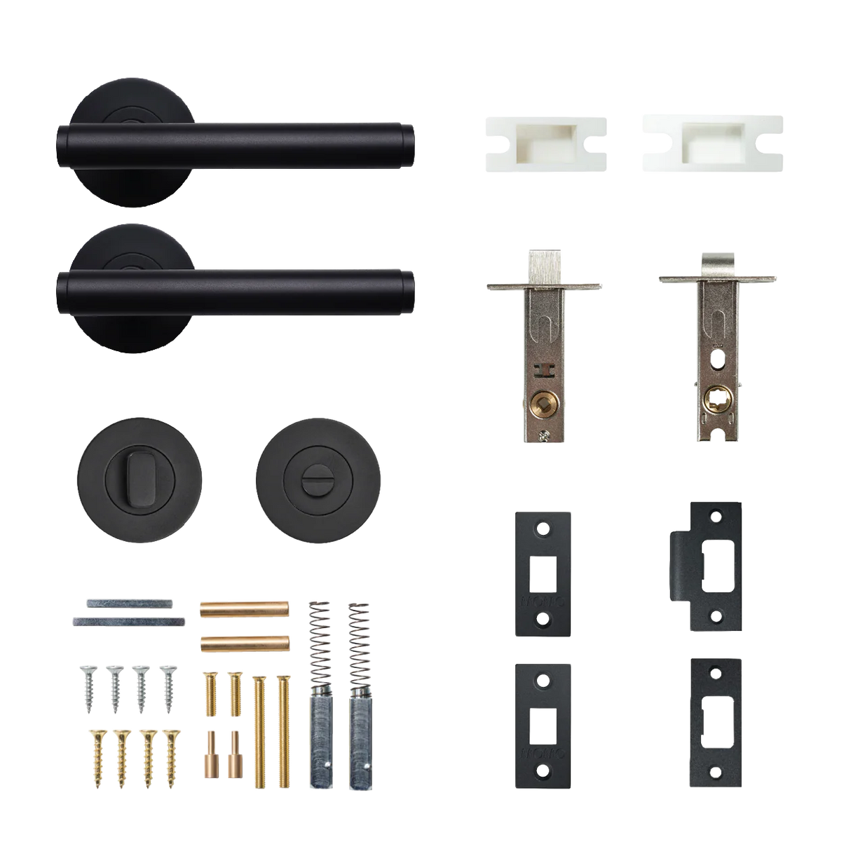 Bellevue Solid Brass Lever Set