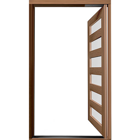 Pivot Frames PIV A/B To Suit 1 x Door - Meranti