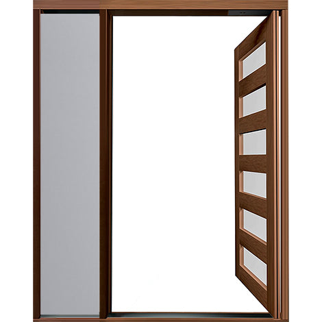 Pivot Frame PVTFC1 SG W/1 CG/DG To Suit 1 x Door & 1 x Sitelite