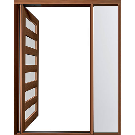 Pivot Frame PVTFC1 SG W/1 CG/DG To Suit 1 x Door & 1 x Sitelite