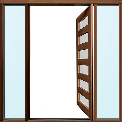 Pivot Frame PVTFC2 SG W/2 EG/FG To Suit 1 x Door & 2 x Sitelites