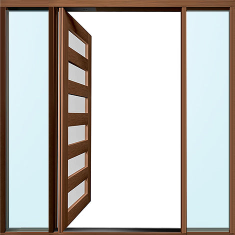 Pivot Frame PVTFC2 SG W/2 EG/FG To Suit 1 x Door & 2 x Sitelites