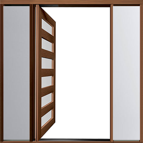 Pivot Frame PVTFC2 SG W/2 EG/FG To Suit 1 x Door & 2 x Sitelites