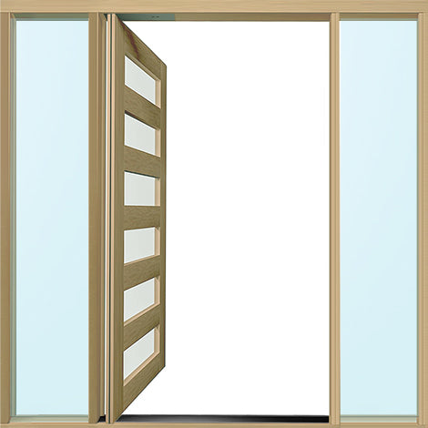 Pivot Frame PVTFC2 SG W/2 EG/FG To Suit 1 x Door & 2 x Sitelites