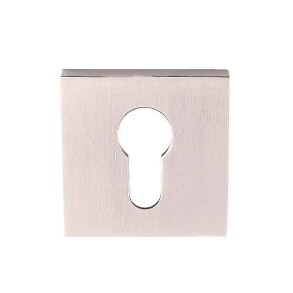 Q Series Square Euro Escutcheon - 55mm (Pair)