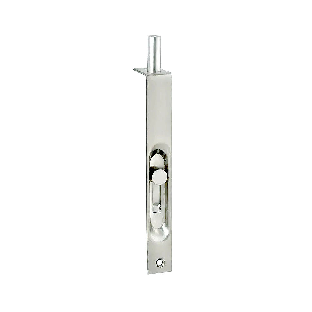 Slide Action Flush Bolt - 150x22mm 25mm Throw