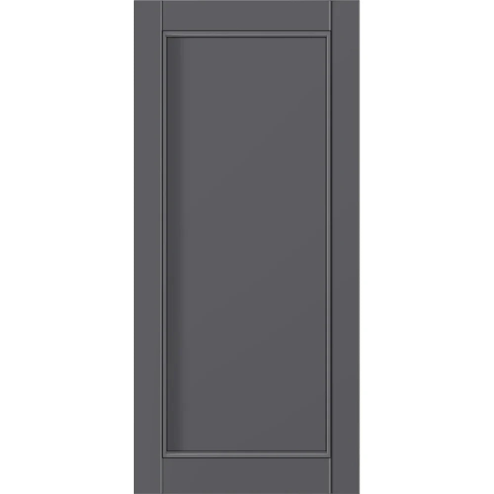 Parkwood Strata DG 1P Aluminium Entrance Door in Matt Woodland Grey
