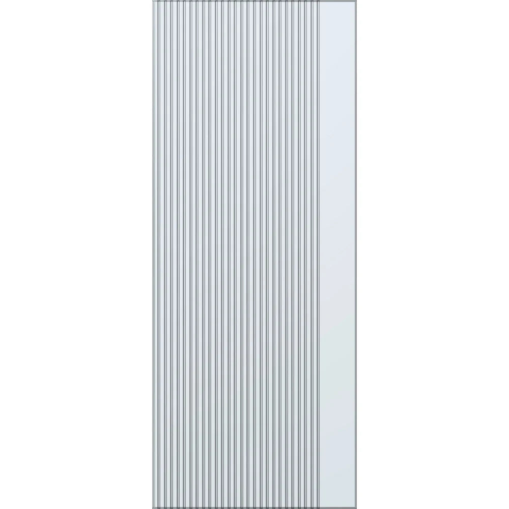 Thermtek VV51 - Batten 25 with Stile (50mm) - Matt Arctic White