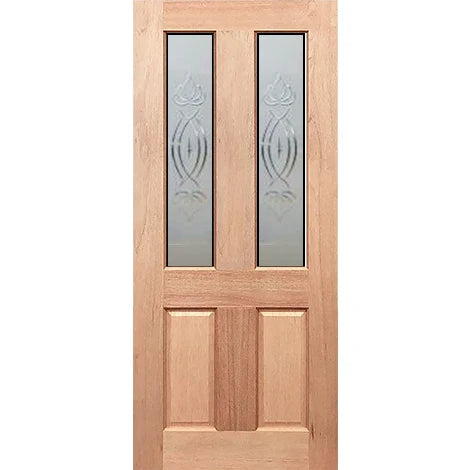 Traditional Entrance - Minto Bevel Frost Engraved