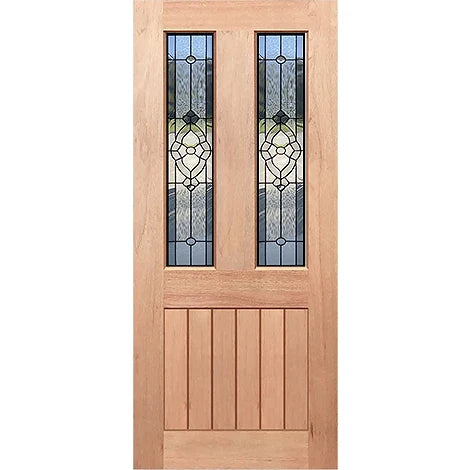 Traditional-VGroove Internal - Beveled Flower-LL Triple Glazed