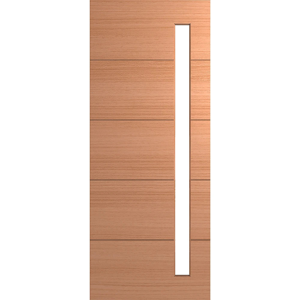 Hume Linear XLR160 entrance door shown unglazed
